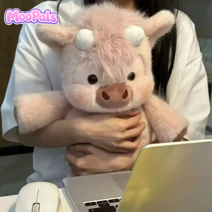 Running Highland Cow Plushie