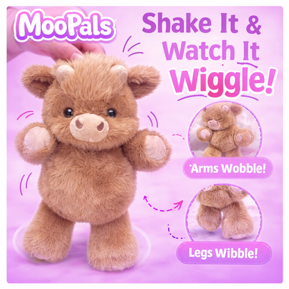Running Highland Cow Plushie